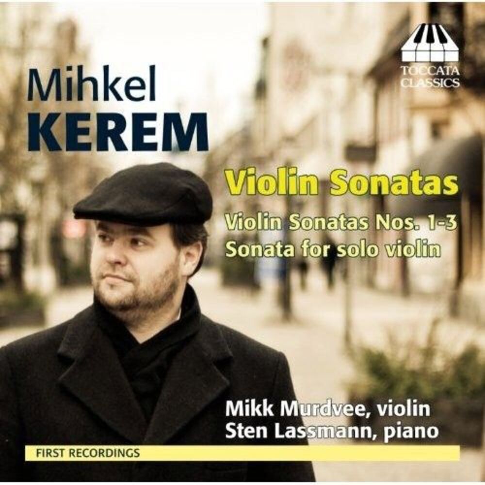 Mikk Murdvee - Violin Sonatas Nos. 1-3  CD
